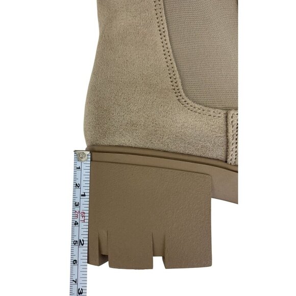 SODA / Pionner / Beig/Sand / Chelsea Boots / With Chunky Lug Sole & Elastic Gor - Picture 7 of 10